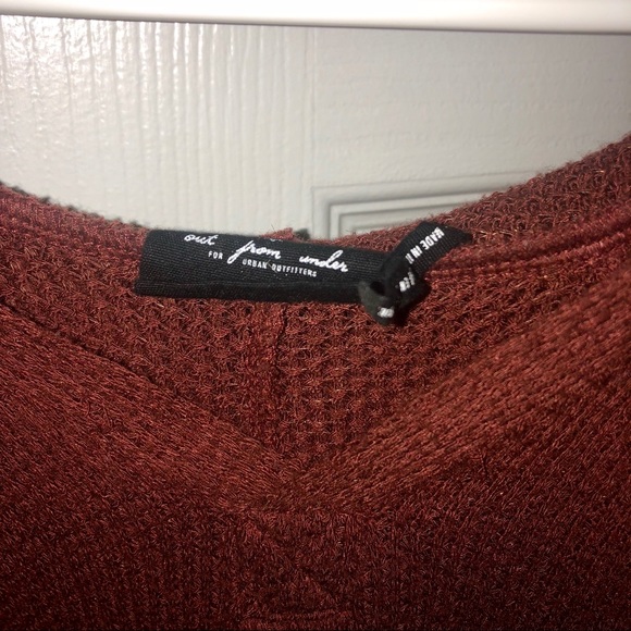 UO waffle knit hoodie - Picture 3 of 4